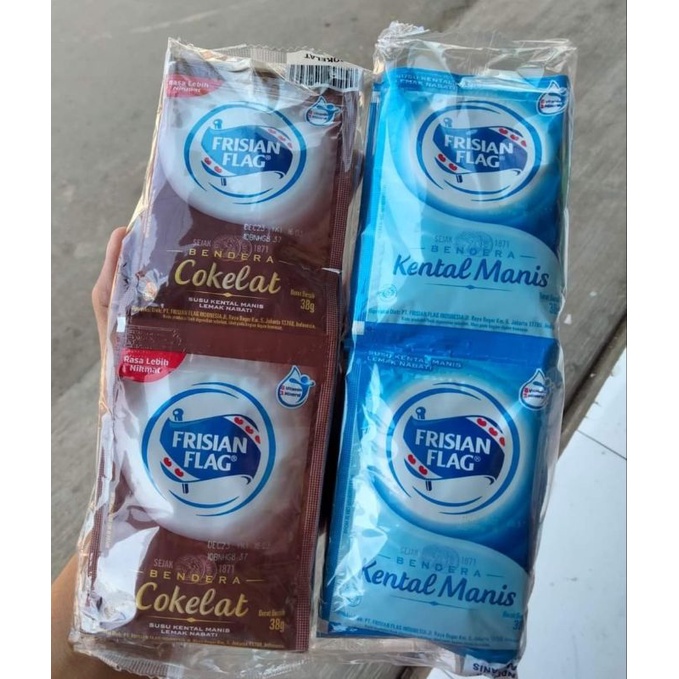 

Frisian flag susu kental manis 38gr x 6 sachet