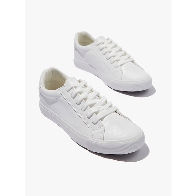 RUBI - Sneakers Wanita - EMILY SLEEK LOW RISE SNEAKER - WHITE