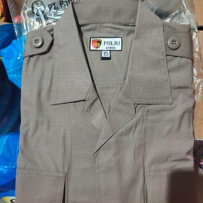 Baju pdl Satpam terbaru - jatah polri
