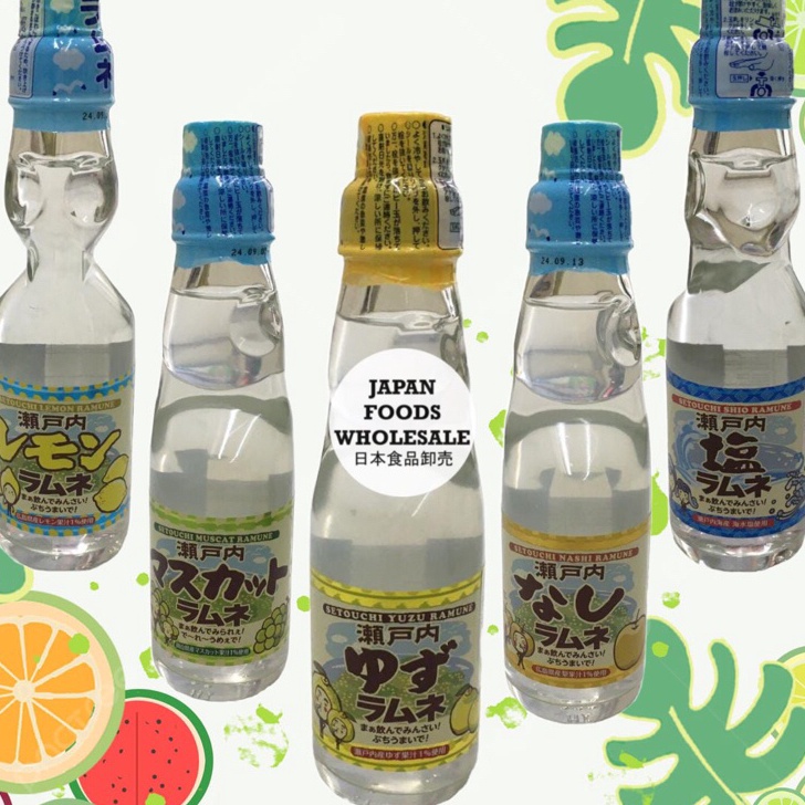 

✳Terupdate✦ VIKBW Saito Inryo Setouchi Ramune / minuman jepang / soft drink / minuman impor V46 Model Baru
