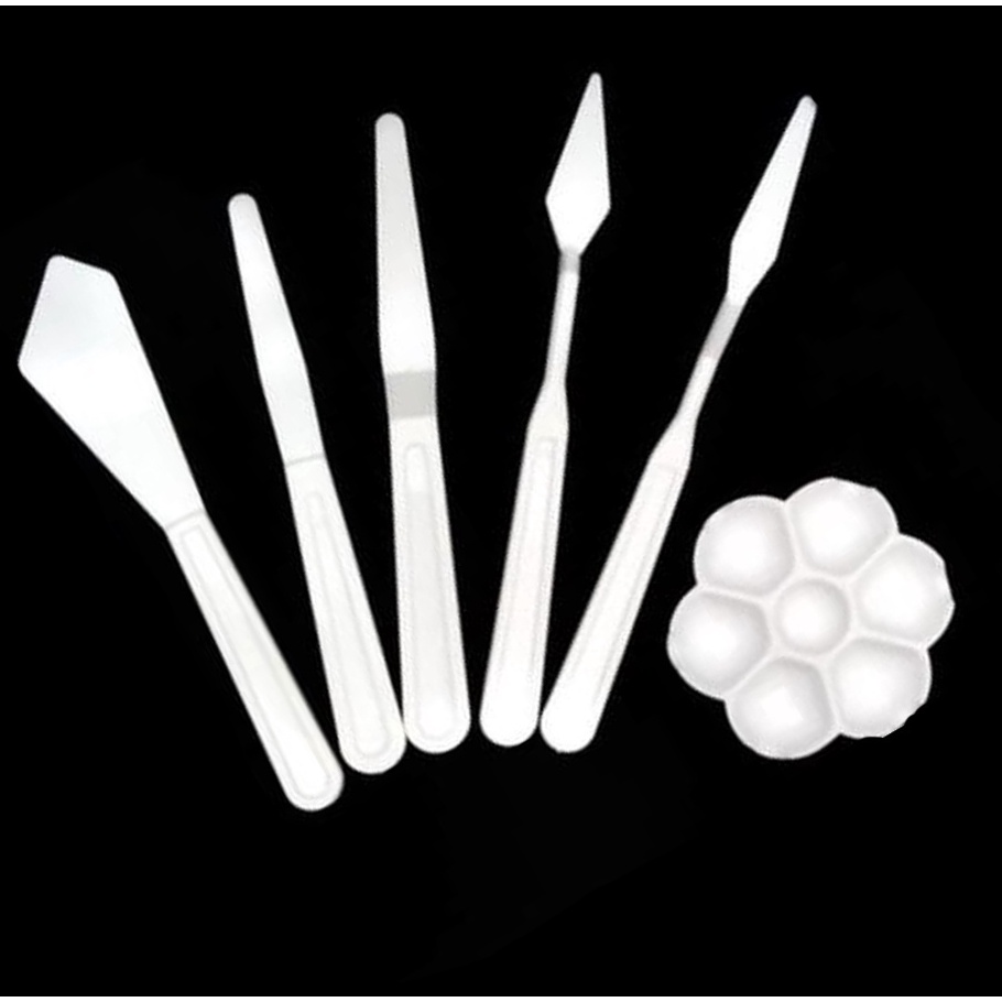 

⁂Terbaru❁ IJDMF Painting knives set plus pallete / Pallet Knife Set / Painting Knife / Pisau Pallet T53 ↕Diskon Promo