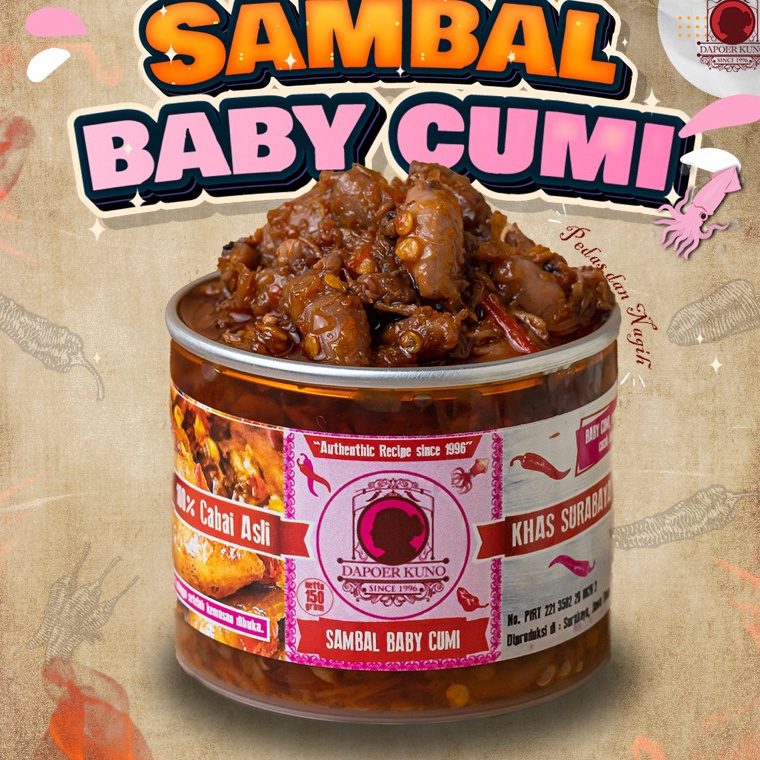 

Dapatkan Dapoer Kuno - Sambal Baby Cumi 150gr