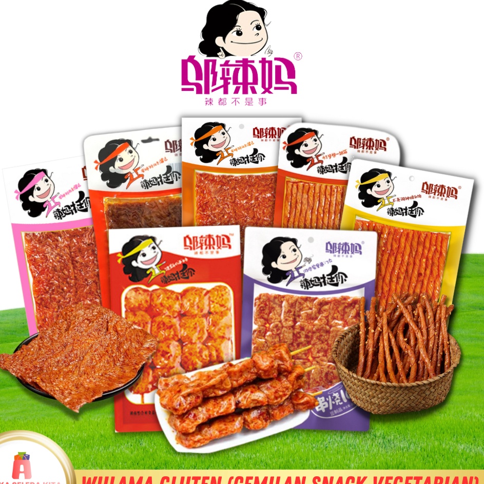 

Terlaku.../ ANEKA Wulama Gluten Spicy Tofu Latiao Cemilan Snack Vegetarian