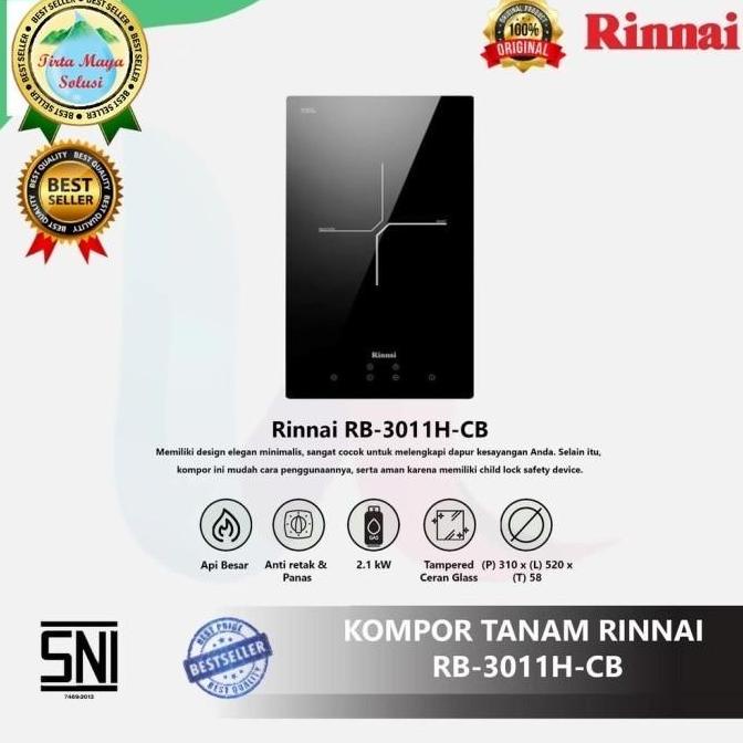 Kompor Tanam Listrik Induksi 1 Tungku Rinnai Rb 3011 Hcb Rinai Ori Nadyaoktaa92