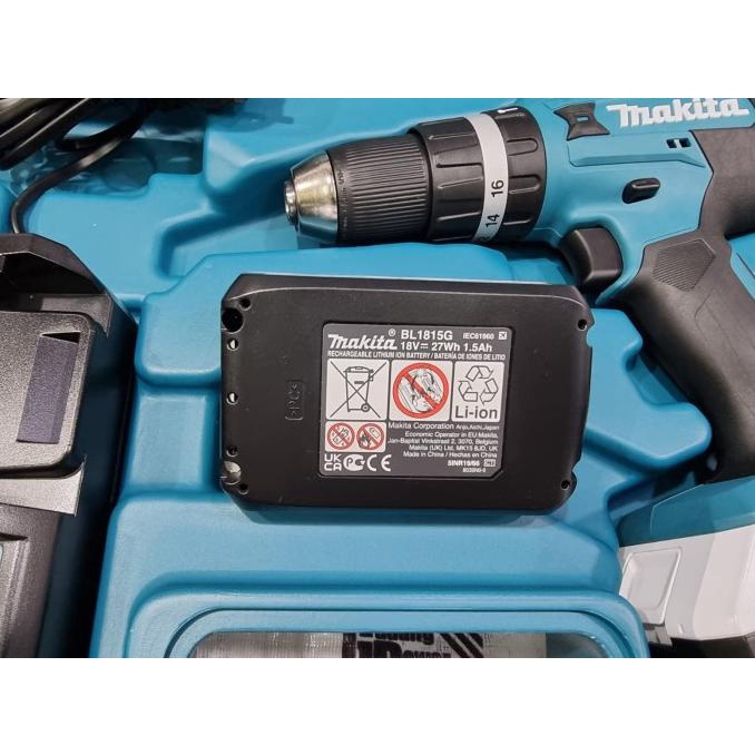 Paket Mata Bor 74Pc Mesin Bor Baterai Cordless Drill Makita 18V Hp488D