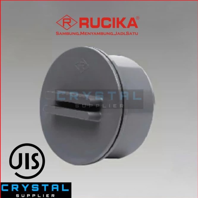 ⇭ CLEAN OUT RUCIKA 4" inch D PVC / CO / Tutup Pipa 4" ㅟ