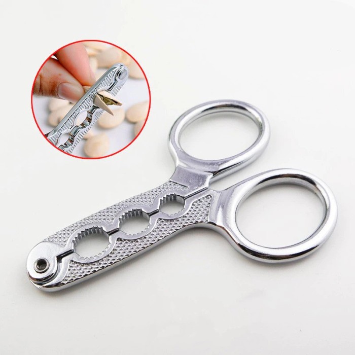 BAGUSBELI Tang kuaci gunting Pembuka Pengupas Kuaci Kacang peanut seed Peeler