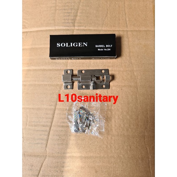 3 SOLIGEN Grendel Slot Bagus Tebal Stainless Steel SOLIGEN 3" inch