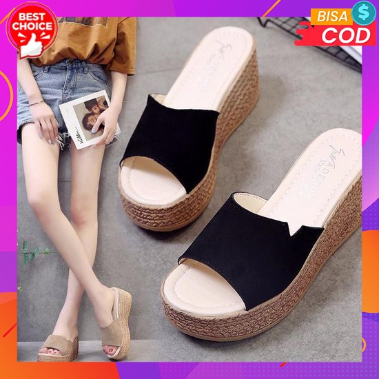 Sanfal Murah Nyaman Dipakai Srndal Remaja Kekinian Sandl Cewek Hits 2023 Shandal Hari Raya Sandal Wa