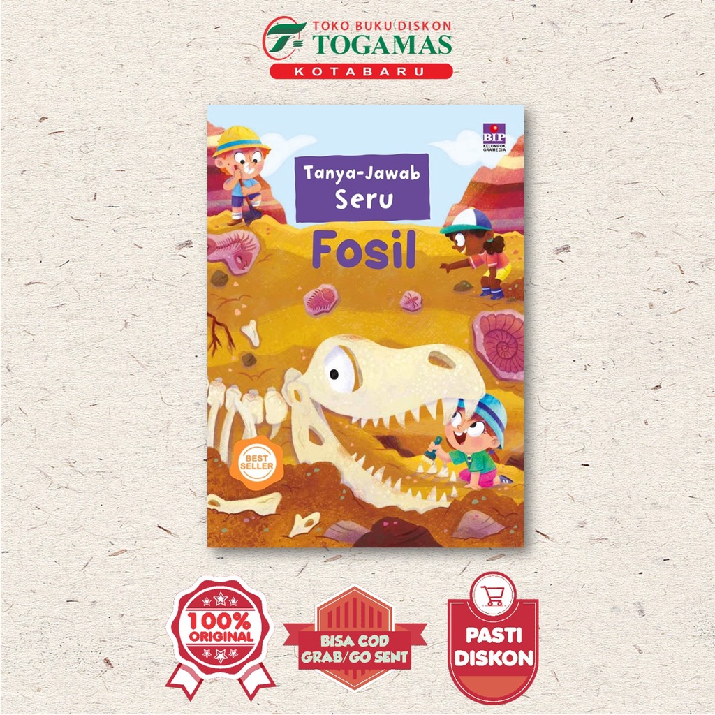 Tanya Jawab Seru Tentang Fosil - Nn - Bhuana Ilmu Populer Gramedia