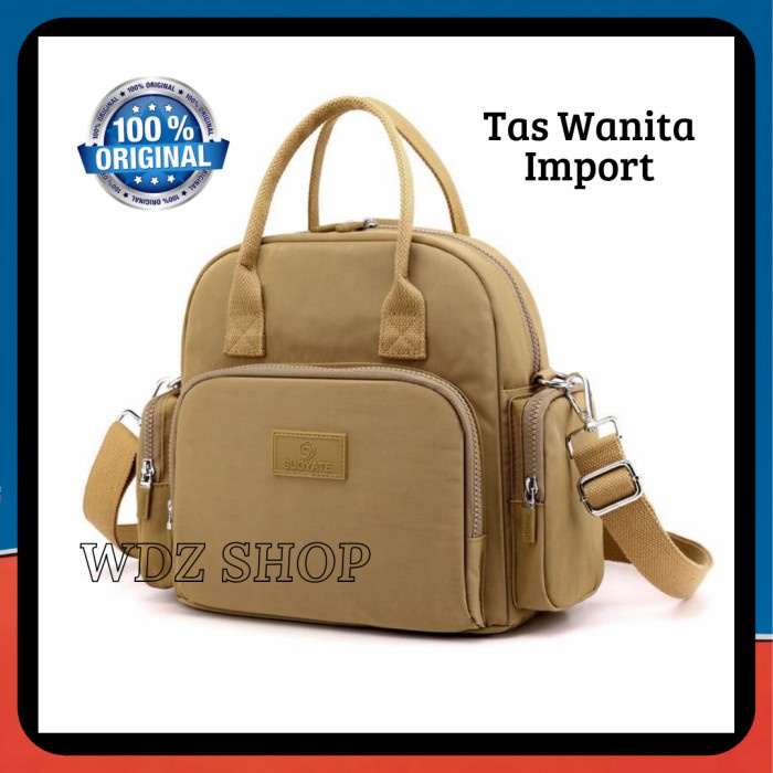 Tas wanita 3in1 selempang ransel jinjing original suoyate bag - S283
