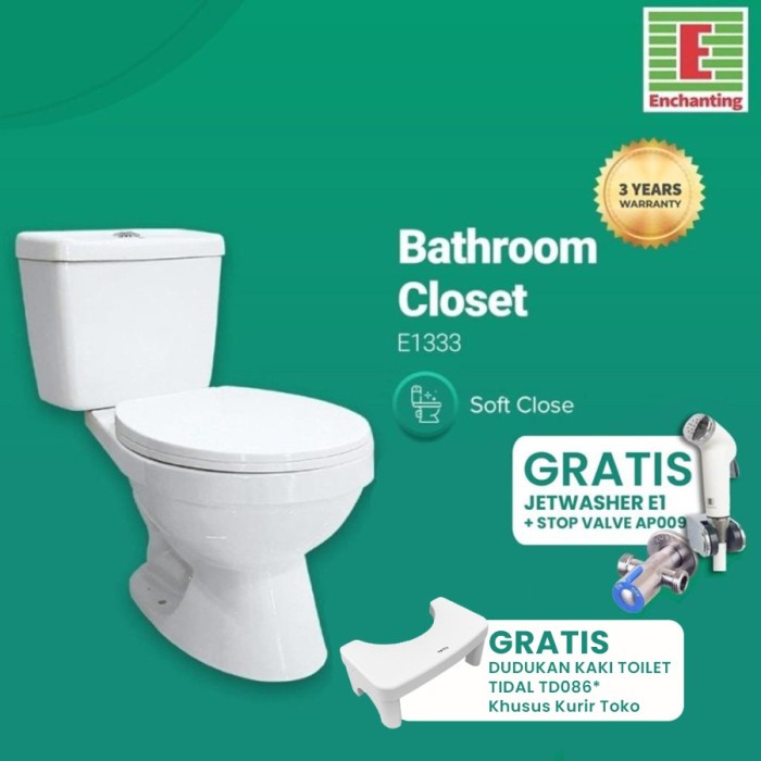 Terlaris Toilet / Kloset Duduk Europe Enchanting E1333