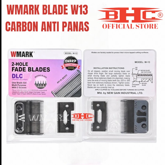 Terlaris Blade Wmark W13 Black Carbon Seperti Bladenya Ng-9001 Anti Panas