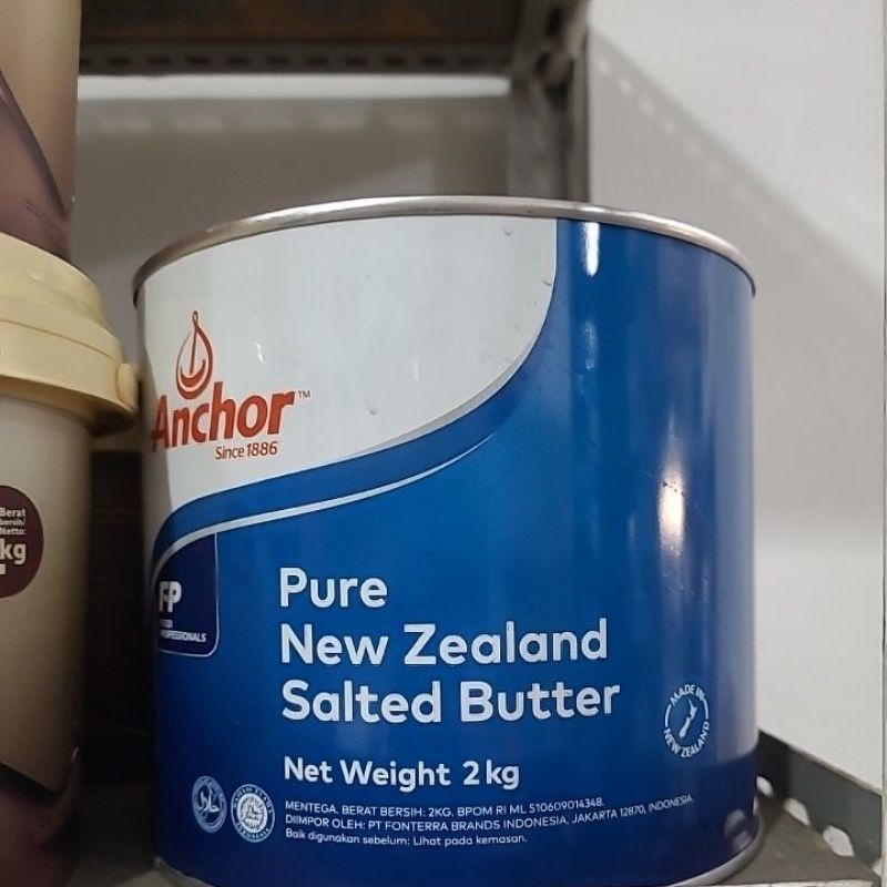 

anchor mentega butter salted thined 2 kg