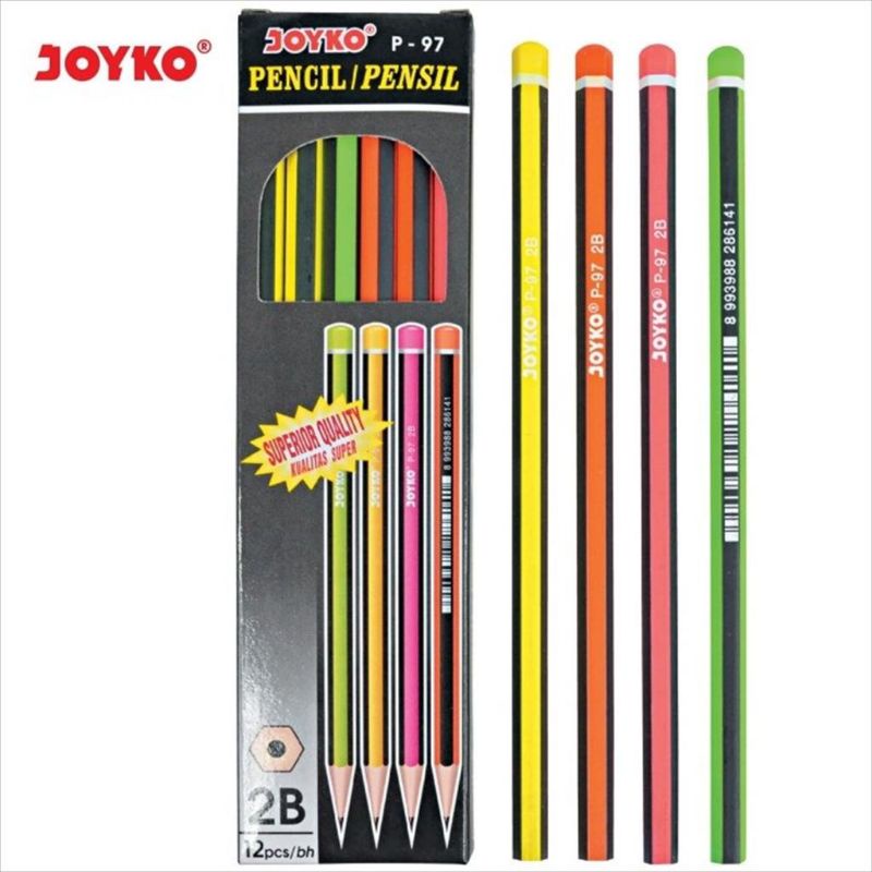 

Pensil 2B P97 Joyko (12pcs)