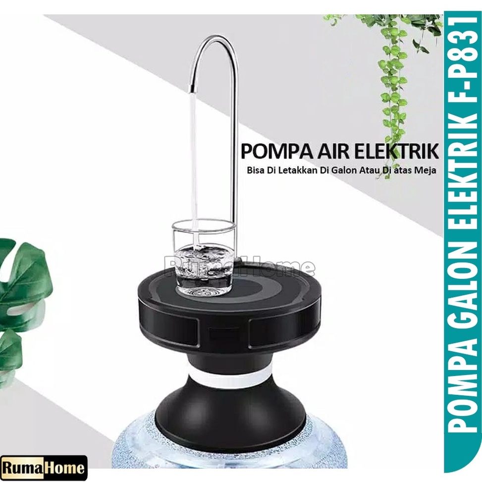 ❅Zoo Pompa Galon baki Elektrik F-P831 Rechargeable Water Dispenser Electric Pump Automatic. g Terlaris ▼.