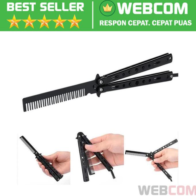 SISIR LIPAT BALISONG SISIR SAKU METAL SISIR LIPAT BESI COWOK