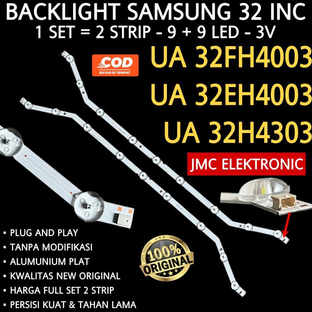 Promo Terpopuler BACKLIGHT TV LED SAMSUNG 32 INC UA 32FH4003 32FH4003R 32EH4003 32H4303 UA32FH4003R 