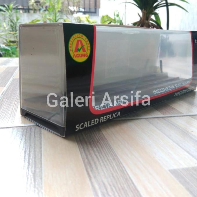 New Terlaris Trackbed & Mika Box Miniatur Lokomotif Agung Craft