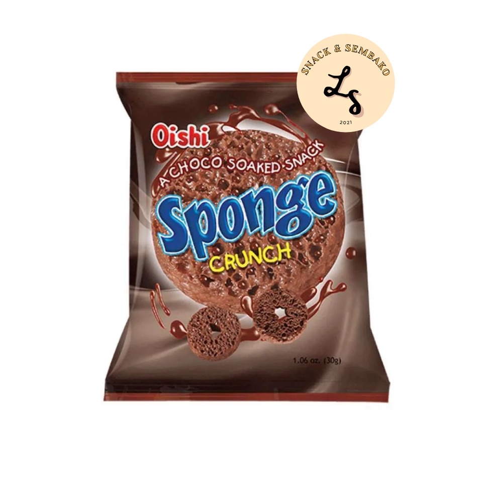 

idIi7I2 Oishi Sponge Rasa Coklat [1 Pack 20 pcs x 9 gr]