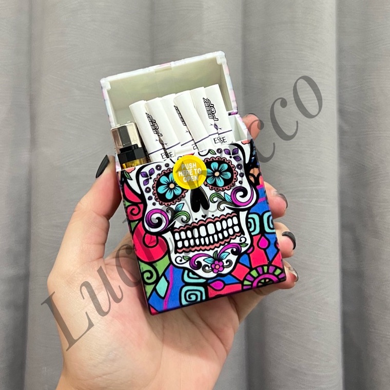 Cekout sekarang KOTAK ROKOK SKULL / KOTAK ROKOK AKRILIK / KOTAK ROKOK PLASTIK / CASE ROKOK / BOX ROK
