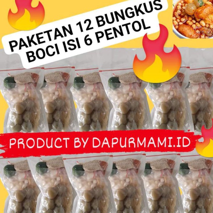 

Stok terbaru PAKET BASO ACI 12 BUNGKUS ISI 6 PENTOL gas !!