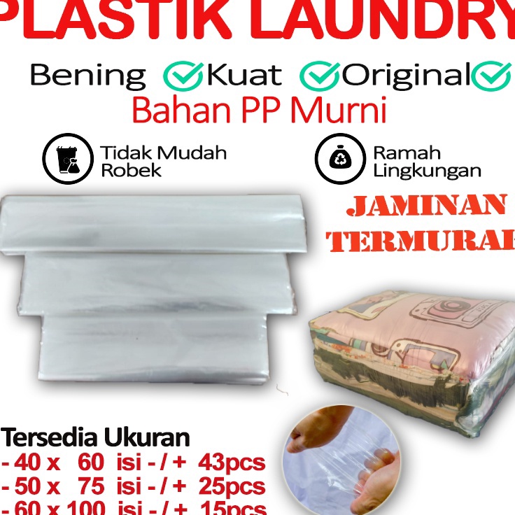 _ Bb Plastik Laundry / Plastik PP Laundry / Plastik Laundry Kiloan / Plastik Loundry l Premium ★★★.