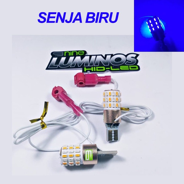 Lampu Sen Sein Led Plus Senja T10 Nmax Aerox Pcx Adv Universal Luminos