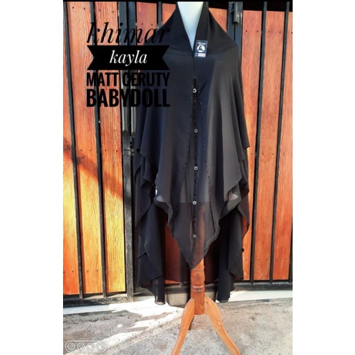 KHIMAR KAYLA JILBAB CERUTY BABYDOLL TEMBORO
