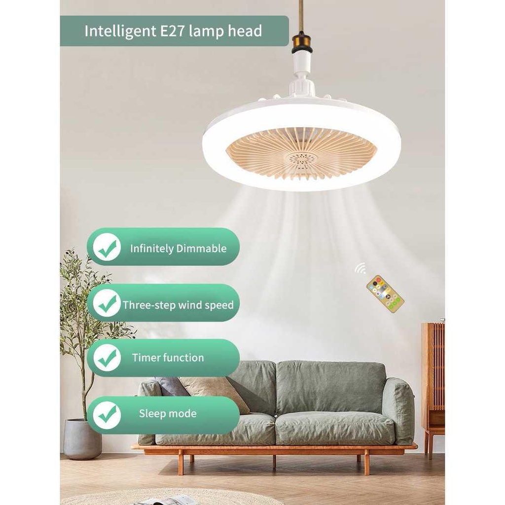 Kipas Angin Aromaterapi Slot Pengharum Ruangan Gantung plus Lampu LED