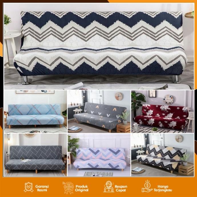 Laris Sarung Sofa Bed Informa Cover Sofa Bed Motif Polos