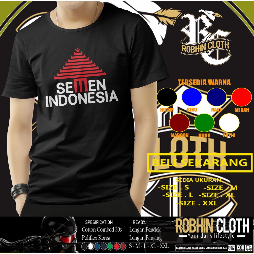 Kaos Semen Indonesia Logo Baju Perusahaan