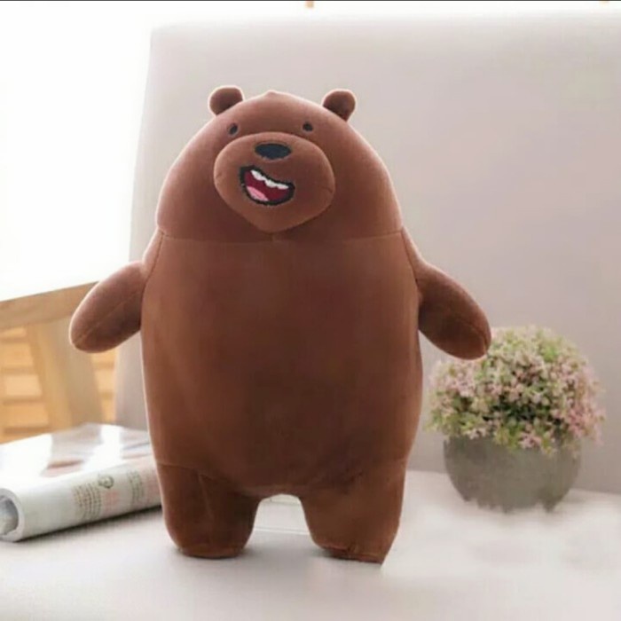 boneka we bare bears miniso grizzly/ boneka panda / boneka ice bear