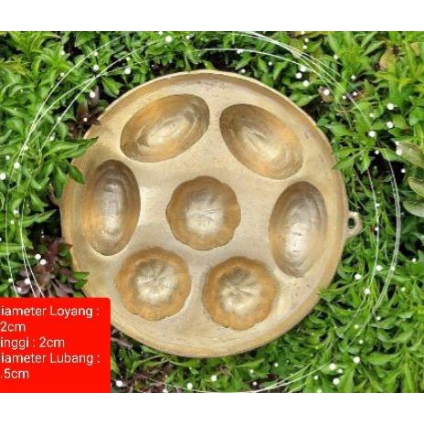 ] Cetakan Kue Cubit / Cetakan Bolu Jadul KUNINGAN