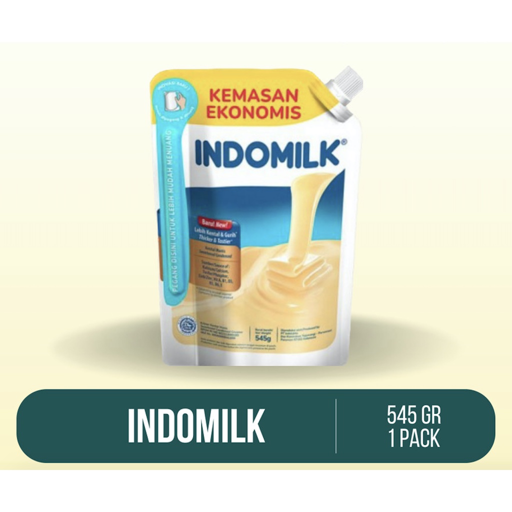 

Susu Kental Manis Indomilk Kemasan ekonomis - 545 Gr