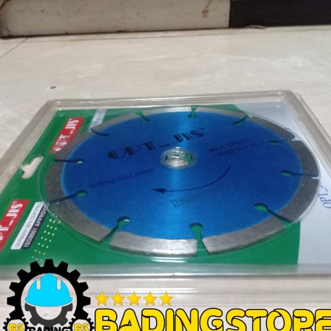 Pisau Potong Keramik Granit Opt 6" Mata Gerinda Potong Kramik 6 Inch