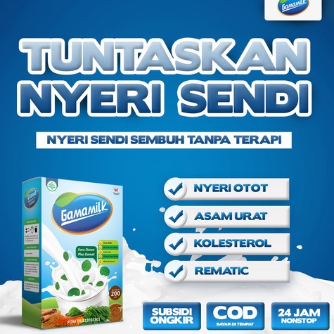 

Best Produk.. Gamamilk Susu Etawa Plus Gamat Rekomendasi Ilmiah Atasi Nyeri Sendi & Tulang 4.8 58
