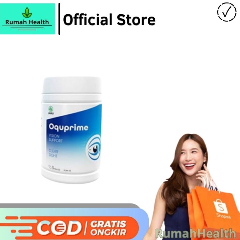 ✼Kirim Langsung Oquprime Asli Original Obat Mata Minus Katarak Rabun Herbal Alami Bpom C56