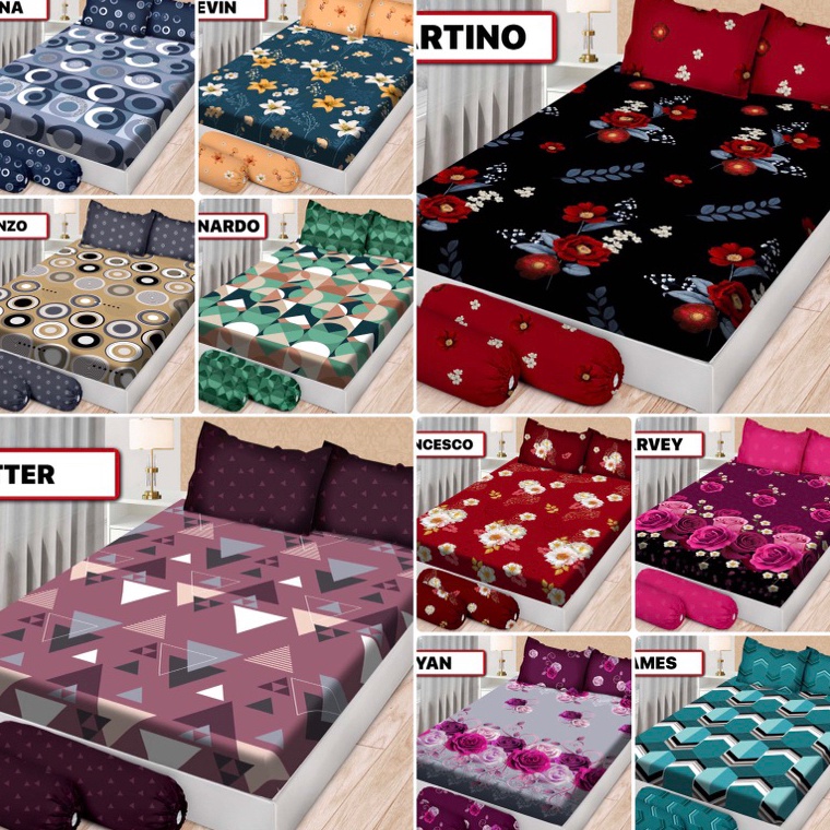 Murah Meriah.. (BISA COD) SPREI BONITA PAULINA / GOLDEN ROSETTA BY BONITA NO 1 UK 180*200 CM DIJAMIN