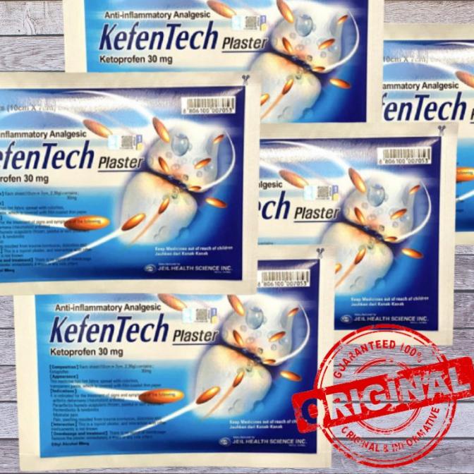 Kefentech Plaster Koyo Pereda Nyeri Bengkak Keseleo Rematik
