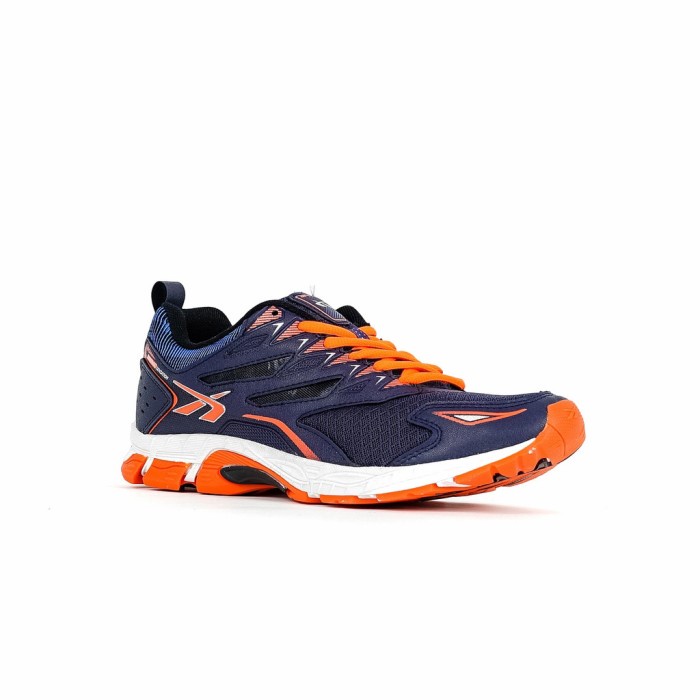 Sepatu Running Spotec Dronic Biru Orange