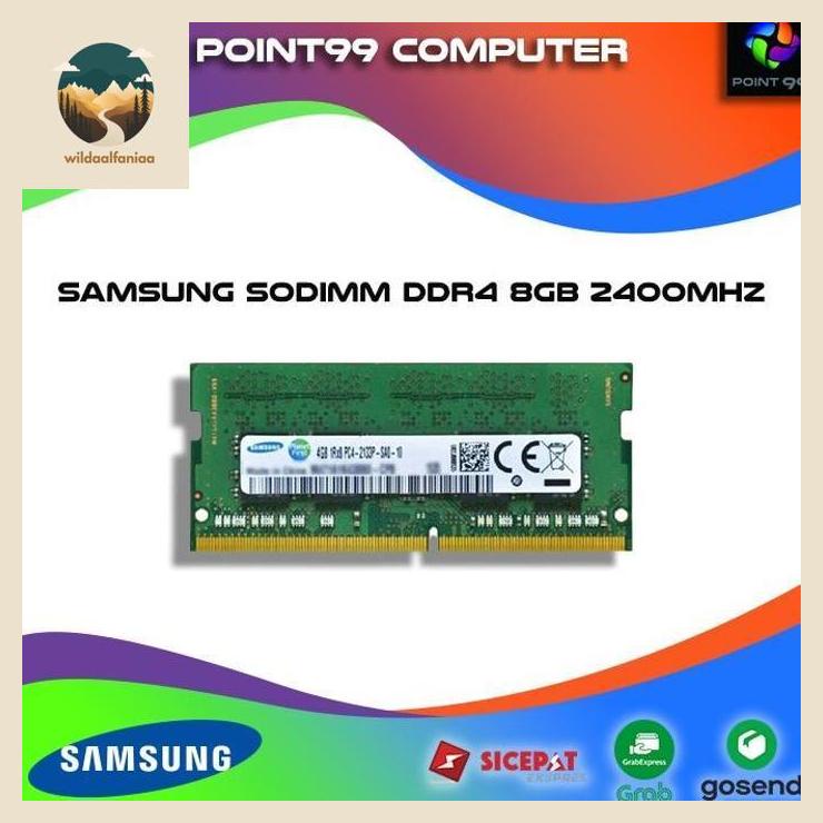 RAM SAMSUNG SODIMM DDR4 8GB 2400MHZ PC 19200 2400 MHZ 8 GB wildaalfaniaa