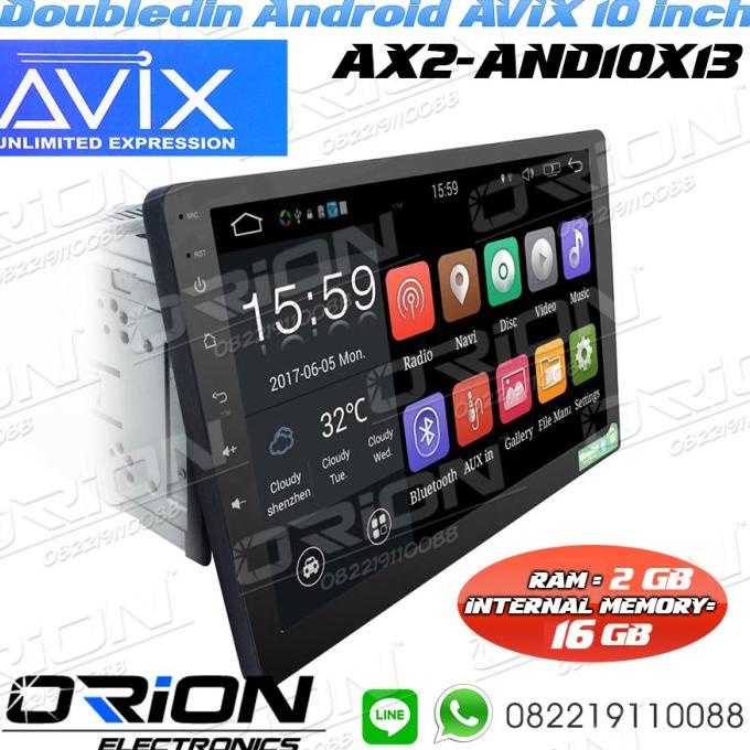 Doubledin Android AVIX 10 inch