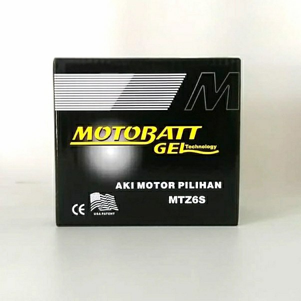 Aki Motor Honda Vario 125, 150, Cbr 150R Motobatt Mtz6S Aki Kering