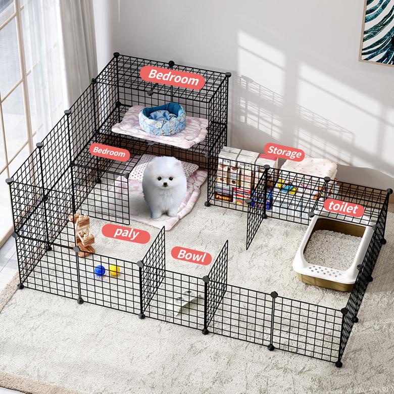 Diskon Kandang Hewan Peliharaan / Kandang Anjing / Kandang Kucing / Kandang Hamster Burung Pagar Bes