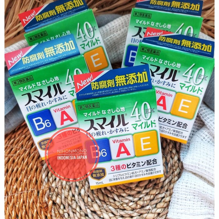Best Seller Lion Smile 40Ex Mild Alpha Obat Tetes Mata Jepang Eyedrops Japan