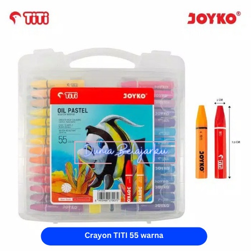 

Best Seller Crayon Titi 55 Warna
