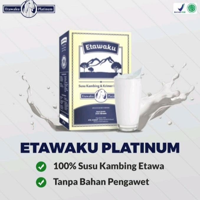 

Etawaku Platinum Susu Kambing Bubuk Anak & Dewasa Krimer Bebas Alergi