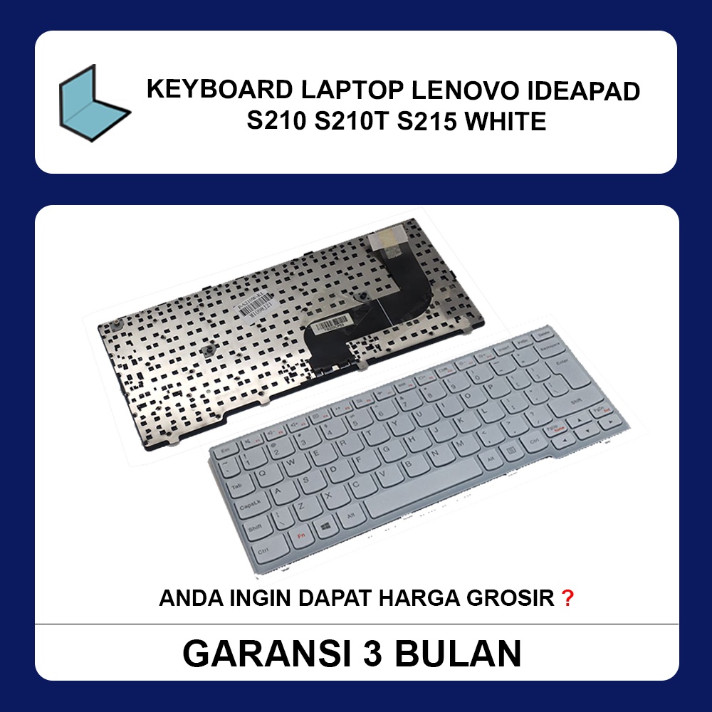 Keyboard Lenovo Ideapad S210 S210T S215 White
