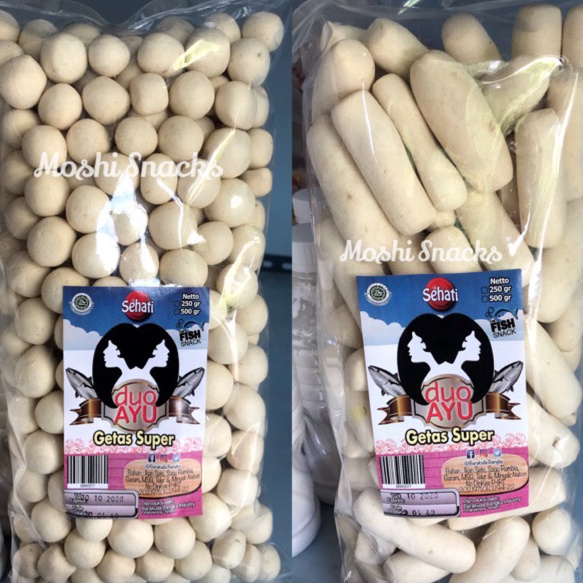 

Stock Banyak Getes Bangka Super Duo Ayu 250gr / Getas Ikan Seto Kretek Kerupuk Pilus Asli Bangka